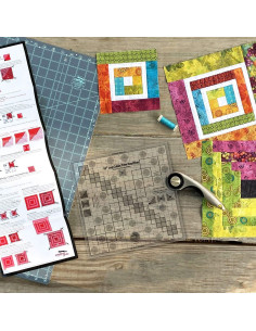 Règle Log Cabin Trim Tool Duo Creative Grids 2