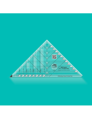 Règle triangle 4 en 1 Creative Grids