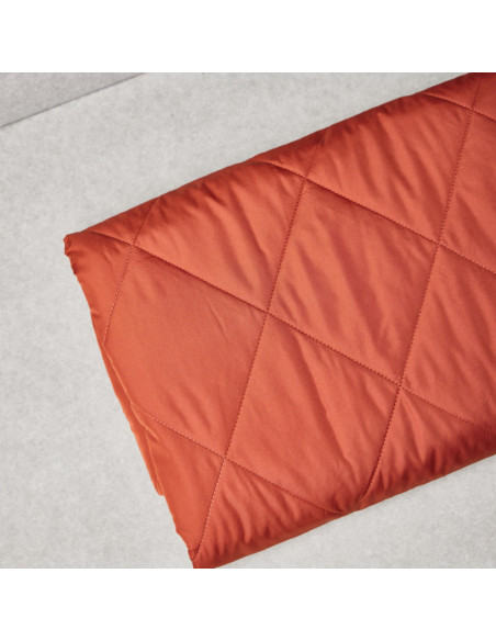 Tissu matelassé déperlant Gem - Sienne