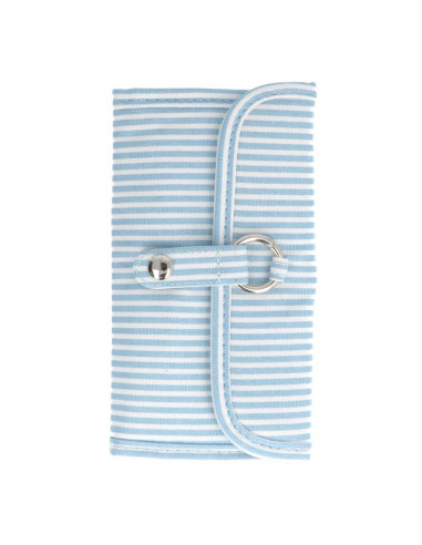 Trousse pour crochets Tulip - Bleu ciel rayé