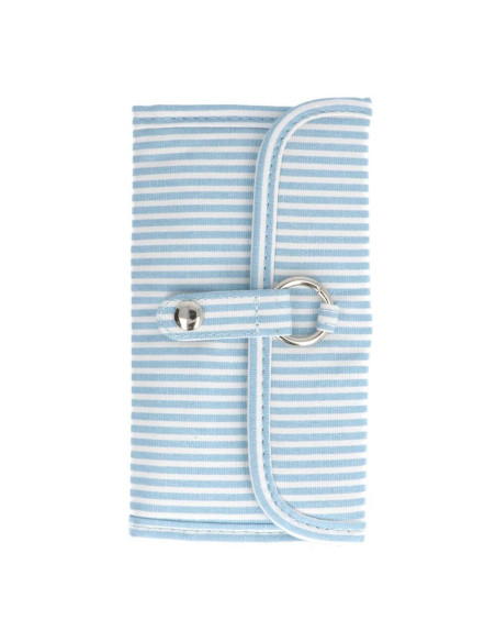 Trousse pour crochets Tulip - Bleu ciel rayé