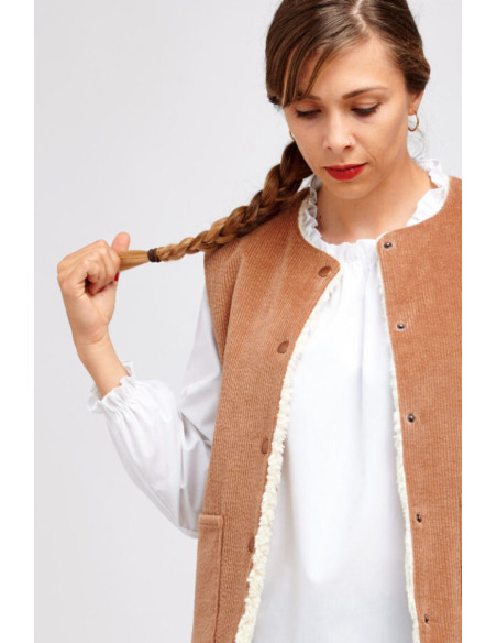 Patron de veste sans manches Hathor - I am patterns