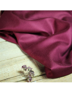 Tissu sergé de viscose Mûroise - Églantine & Zoé