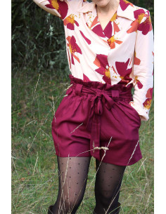 Tissu sergé de viscose Mûroise - Églantine & Zoé 2
