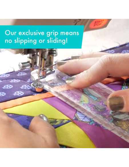 Règle Slim Machine Quilting Tool Creative Grids