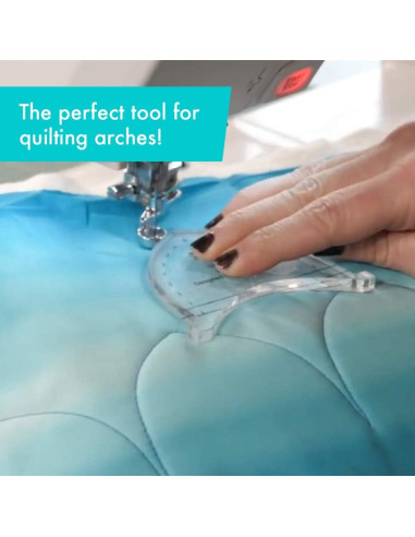 Règle Archie Machine Quilting Tool Creative Grids