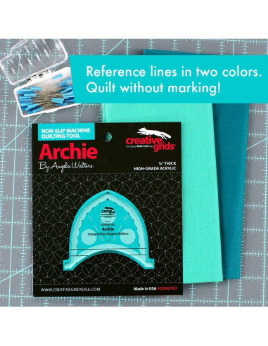 Règle Archie Machine Quilting Tool Creative Grids