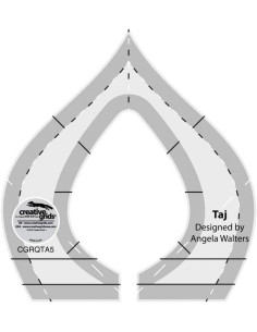 Règle Taj Machine Quilting Tool Creative Grids
