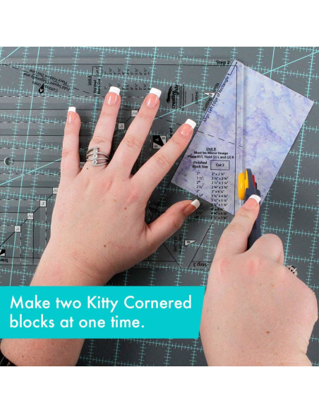Règle Kitty Cornered Creative Grids