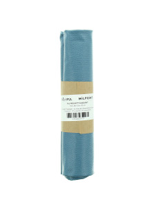 Coupon tissu pul imperméable 50 x 70 cm - Bleu denim