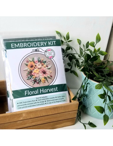 Kit broderie - Floral Harvest