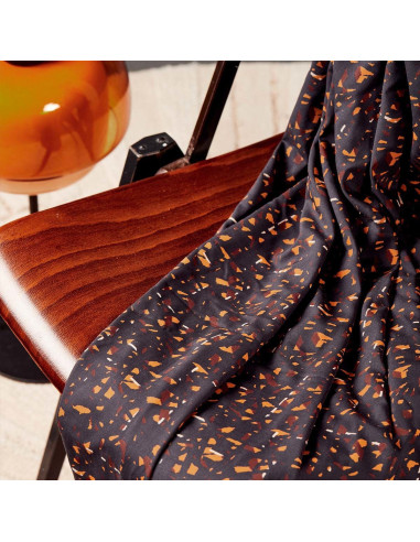 Tissu modal de viscose Candy Rock Tender Toffee - Atelier Brunette