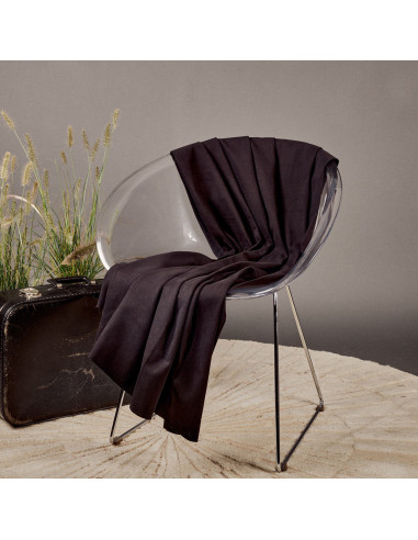 Tissu gabardine de coton Black - Atelier Brunette