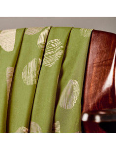Tissu viscose Jane Matcha Leaf - Atelier Brunette 2