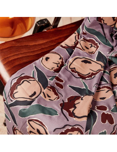 Tissu viscose Peony Divine Parma - Atelier Brunette