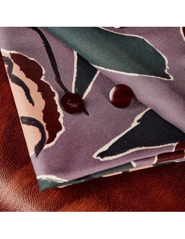 Tissu viscose Peony Divine Parma - Atelier Brunette