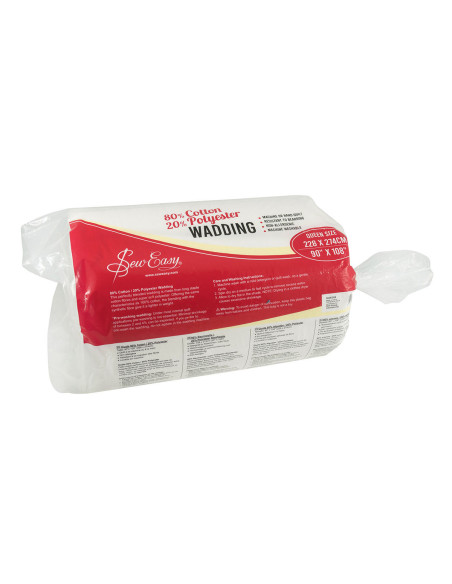 Molleton 80 % coton et 20 % polyester - 228 x 274 cm