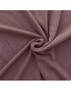 Tissu maille tricotée jersey endroit - Vieux rose