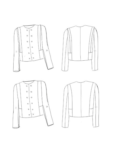 Patron de veste Metropolis - Maison Fauve