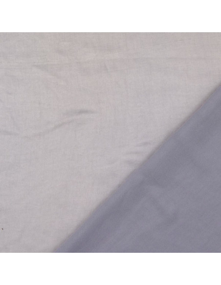 Tissu satin deluxe touché soie - Gris clair