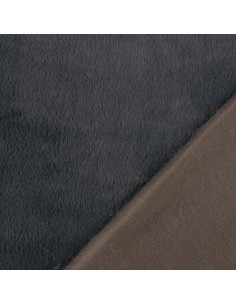 Tissu fausse fourrure - Gris 2