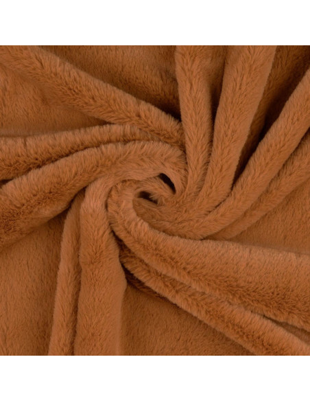 Tissu fausse fourrure - Fauve