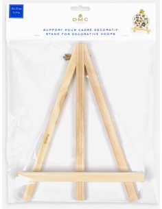 Chevalet en bois pour tambour à broder 2