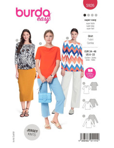 Patron de T-shirt - Burda 5926