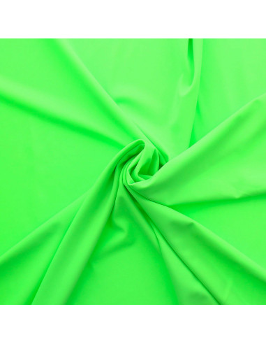Tissu lycra maillot de bain - Vert fluo