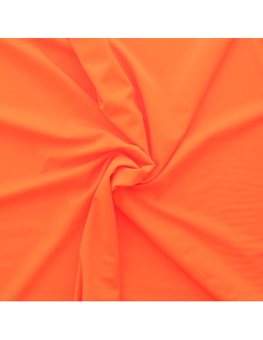 Tissu lycra maillot de bain - Orange fluo