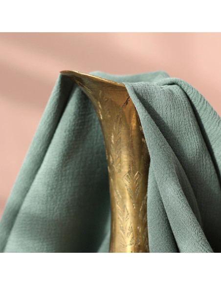 Tissu crêpe Marocain de viscose Laurier - La Maison Naïve
