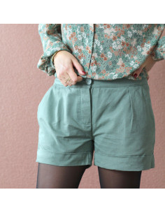 Tissu gabardine twill légère Laurier - La Maison Naïve 2