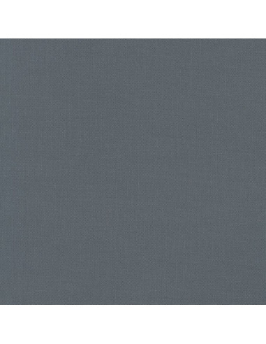 Tissu coton uni patchwork Kona - Steel