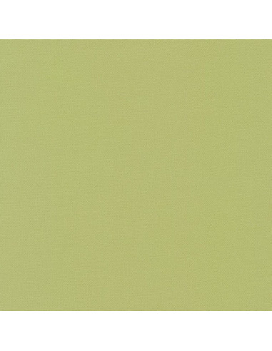 Tissu coton uni patchwork Kona - Tarragon