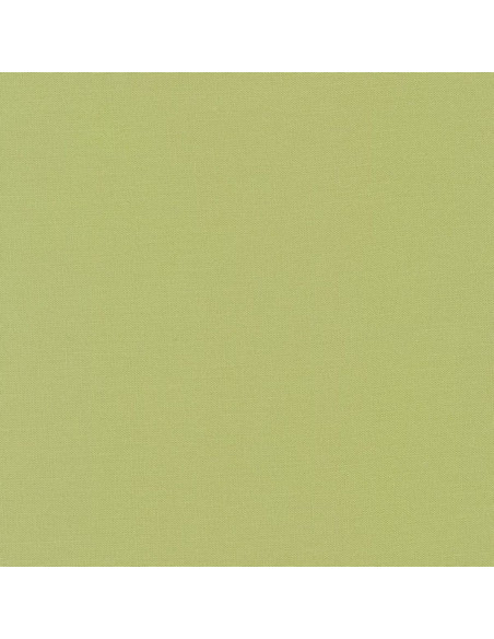 Tissu coton uni patchwork Kona - Tarragon