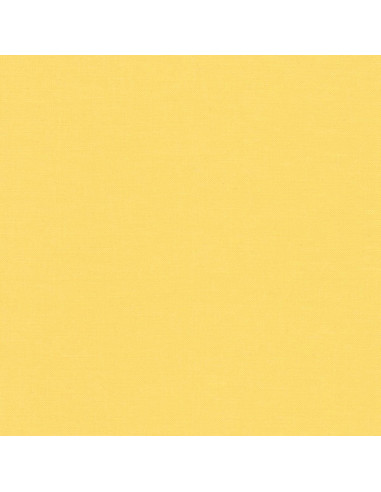 Tissu coton uni patchwork Kona - Buttercup