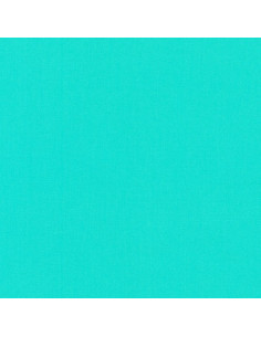 Tissu coton uni patchwork Kona - Pool