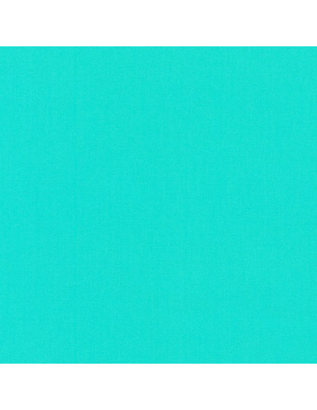 Tissu coton uni patchwork Kona - Pool