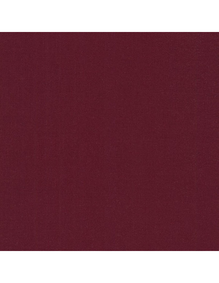Tissu coton uni patchwork Kona - Burgundy