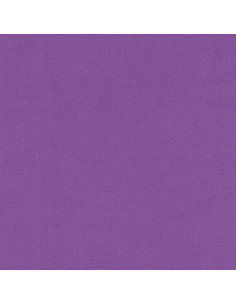 Tissu coton uni patchwork Kona - Crocus