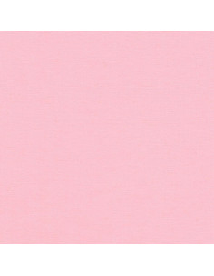 Tissu coton uni patchwork Kona - Baby Pink