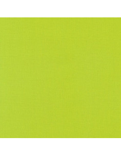 Tissu coton uni patchwork Kona - Chartreuse