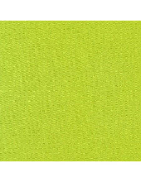 Tissu coton uni patchwork Kona - Chartreuse