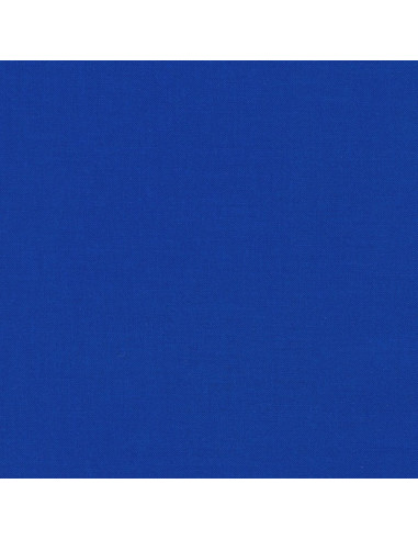 Tissu coton uni patchwork Kona - Ocean
