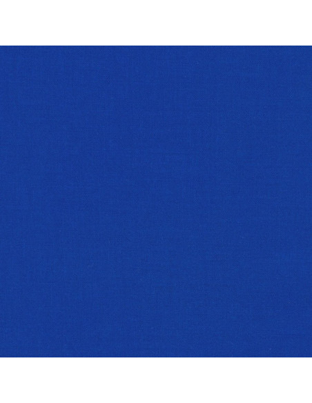 Tissu coton uni patchwork Kona - Ocean