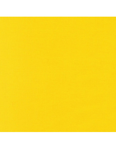 Tissu coton uni patchwork Kona - Citrus