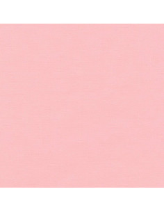 Tissu coton uni patchwork Kona - Pink