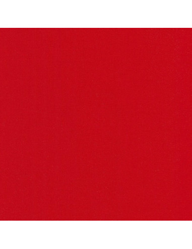 Tissu coton uni patchwork Kona - Chinese Red