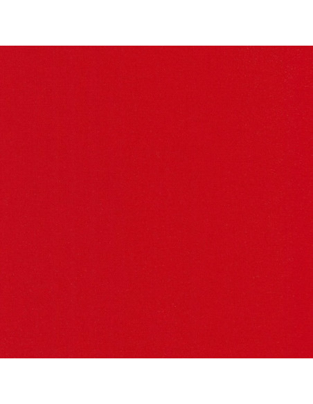 Tissu coton uni patchwork Kona - Chinese Red