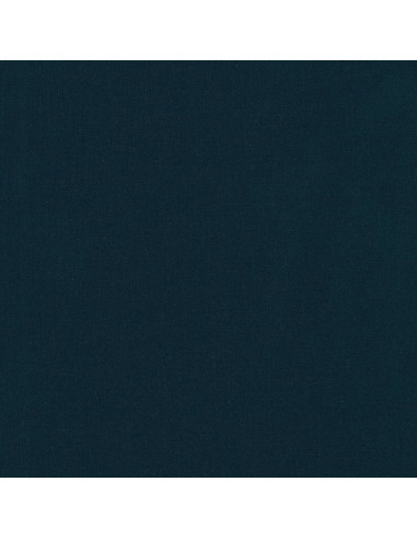 Tissu coton uni patchwork Kona - Indigo